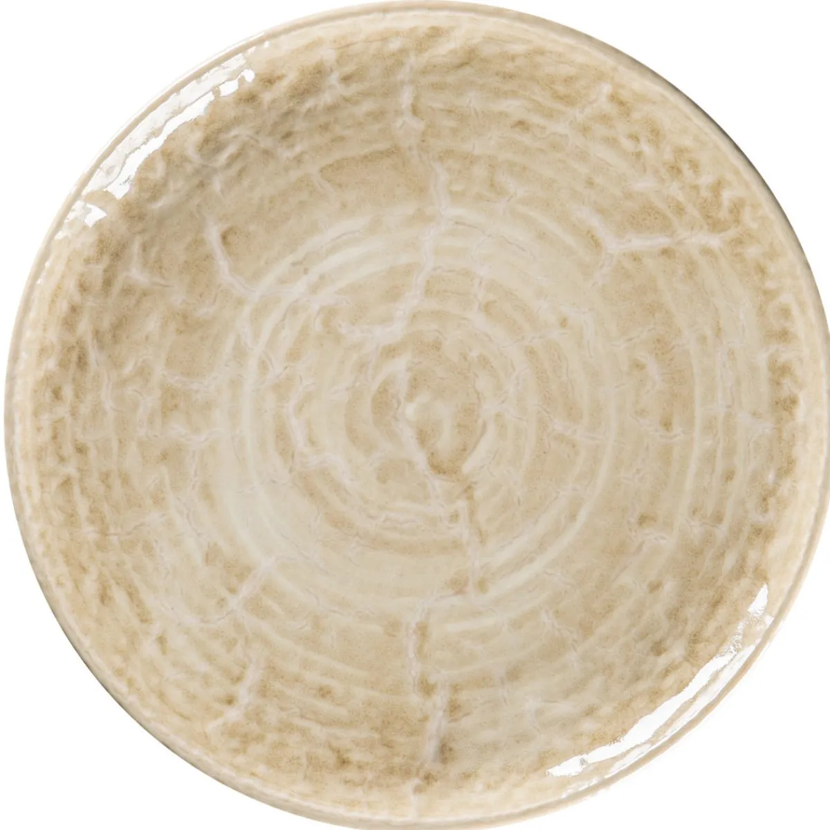 RAK Assiette plate coupe rond vanilla porcelaine vitrifiée Ø 27,9 cm Krush Outlet
