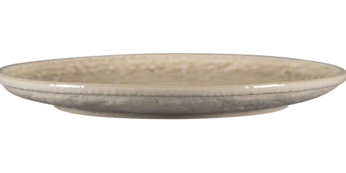 RAK Assiette plate coupe rond vanilla porcelaine vitrifiée Ø 27,9 cm Krush Outlet