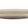 RAK Assiette plate coupe rond vanilla porcelaine vitrifiée Ø 30,1 cm Krush