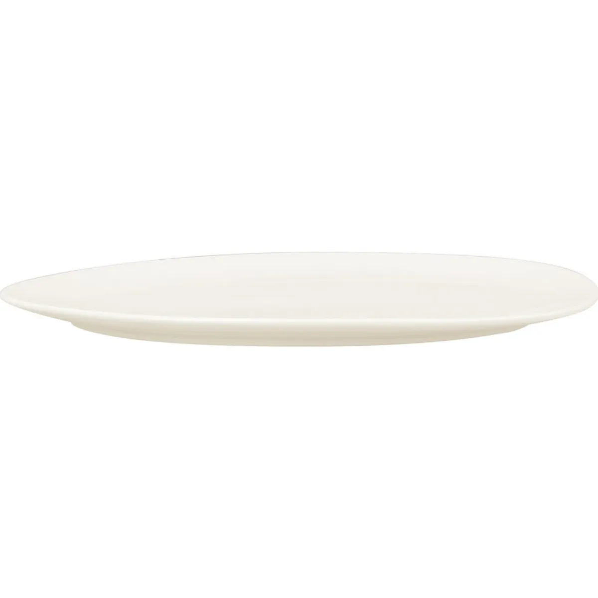 RAK Assiette plate ivoire porcelaine vitrifiée 26,8x21,5 cm Shaped Sale