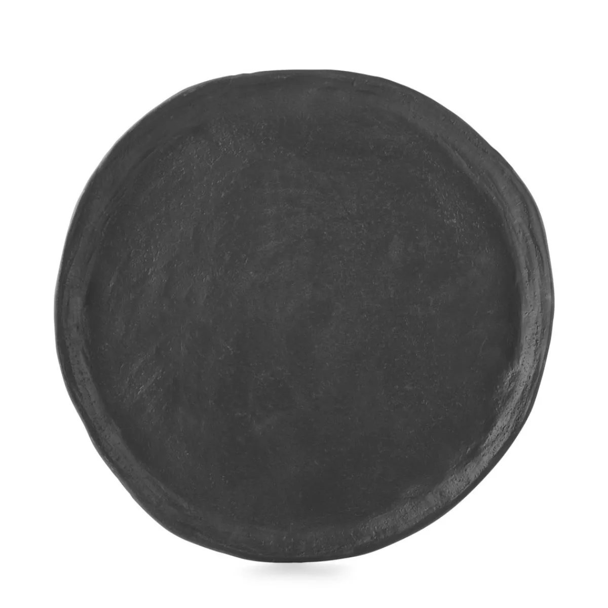 Assiette plate Noir brut porcelaine culinaire Ø 26,5 cm Yli - REVOL Outlet