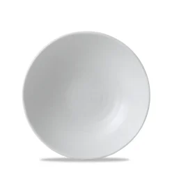DUDSON Assiette plate organique blanc porcelaine vitrifiée Ø 23 cm White Sale