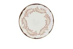 DUDSON Assiette plate organique terracotta porcelaine vitrifiée Ø 29 cm Harvest Mediterranean New