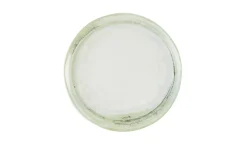 Assiette plate organique vert porcelaine vitrifiée Ø 29 cm Finca Flint - DUDSON Hot