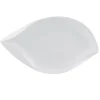 PRO.MUNDI Assiette plate ovale blanc porcelaine 36,5x21 cm Folia New