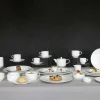 ACCOLADE Assiette plate ovale blanc porcelaine 39x27 cm Presto Outlet
