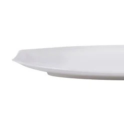 Assiette plate ovale blanc porcelaine 37x21 cm Matcha - PRO.MUNDI Sale