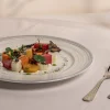 Assiette plate ovale blanc porcelaine 32x20,2 cm Sublime - RAK Discount
