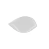 PRO.MUNDI Assiette plate ovale blanc porcelaine 19x11 cm Folia Discount