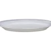 RAK Assiette plate ovale blanc porcelaine 26,2x18,2 cm Sublime