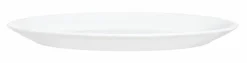 Assiette plate ovale blanc verre opal 29 cm Restaurant - ARCOROC Sale