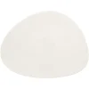 RAK Assiette plate ovale ivoire porcelaine vitrifiée 32,8x25,1 cm Shaped