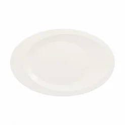 RAK Assiette plate ovale ivoire porcelaine vitrifiée 34x22 cm Giro Best