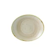 CHURCHILL Assiette plate ovale Nutmeg Cream porcelaine vitrifiée 19,2x16 cm Stonecast Nutmeg Best