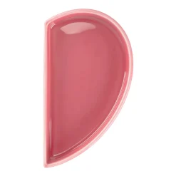 RAK Assiette plate partie droite rose porcelaine 10x18 cm  Cliché Online