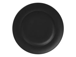 Assiette plate petite aile rond noir porcelaine vitrifiée Ø 32,8 cm Neo Fusion - RAK New