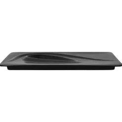 RAK Assiette plate rectangulaire noir porcelaine vitrifiée 32,1x24 cm Create New