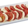 Assiette plate rectangulaire blanc porcelaine vitrifiée 33x18 cm Edina - PRO.MUNDI Discount