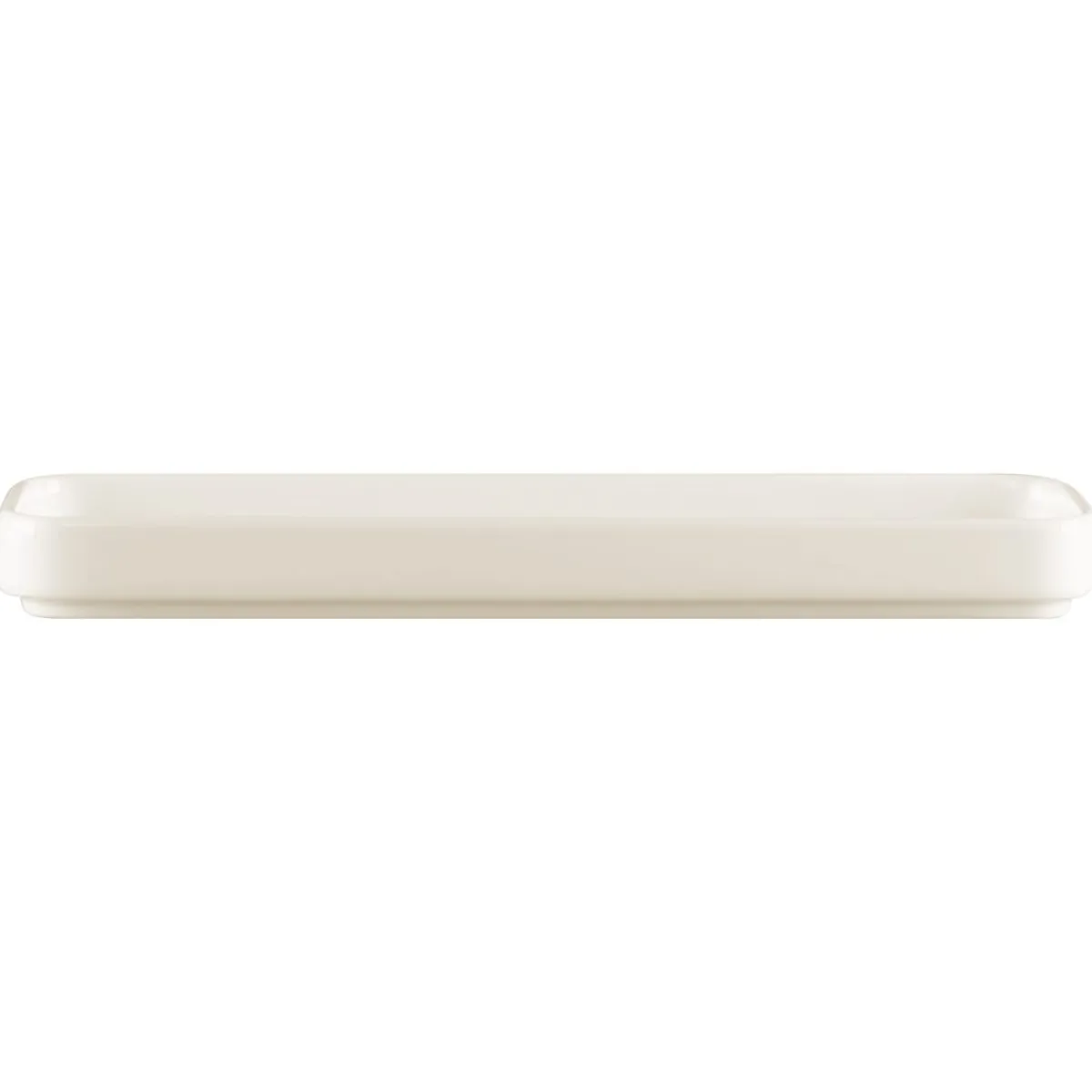 RAK Assiette plate rectangulaire blanc porcelaine 24x8 cm Fractal Hot