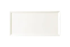 RAK Assiette plate rectangulaire noir porcelaine vitrifiée 33,6x23,2 cm Neo Fusion New