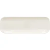 RAK Assiette plate rectangulaire ivoire porcelaine vitrifiée 33,2x10,8 cm Aurea Discount