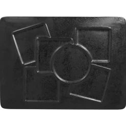 Assiette plate rectangulaire porcelaine vitrifiée 37,2x27,5 cm Create - RAK Outlet