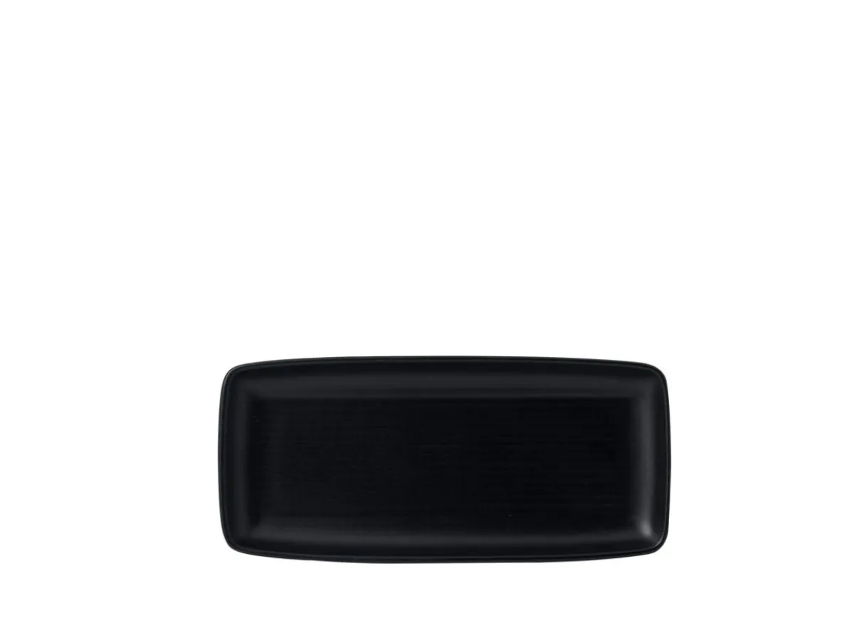 Assiette plate rectangulaire Jet porcelaine 27,2x12,5 cm Evo - DUDSON Sale