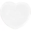 Assiette plate relief blanc porcelaine 28,3x25 cm  Cliché - RAK Discount