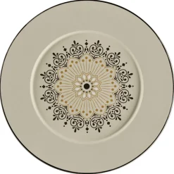 RAK Assiette plate rond Argila Décor Cartagena porcelaine Ø 32,5 cm Earth Outlet