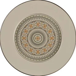 Assiette plate rond Argila Décor Genoa porcelaine Ø 32,5 cm Earth - RAK New