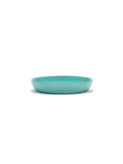 Assiette plate rond azure artichaut vert grès émaillé Ø 22 cm Feast By Ottolenghi - SERAX Clearance
