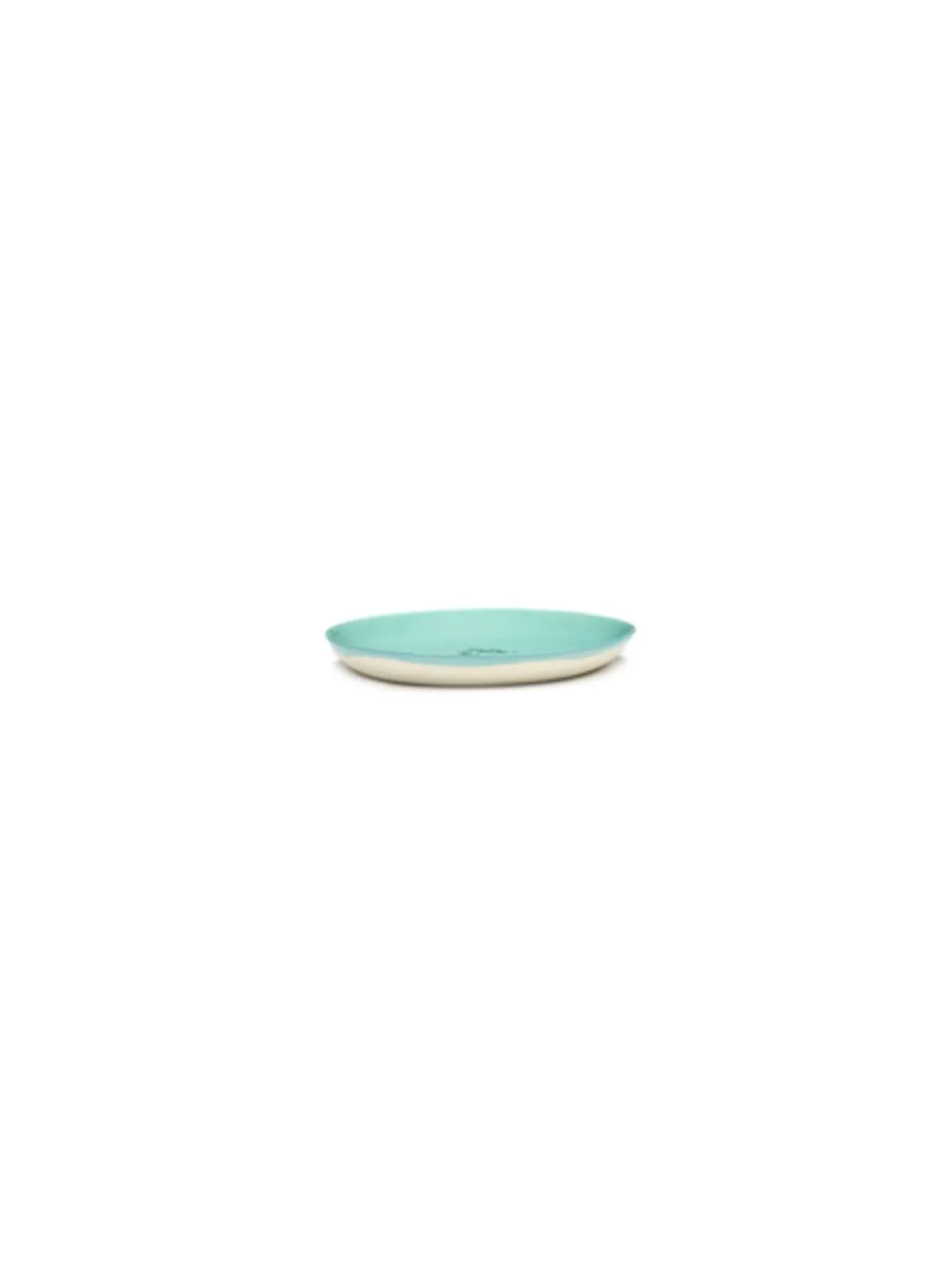 Assiette plate rond azure artichaut vert grès émaillé Ø 16 cm Feast By Ottolenghi - SERAX Sale