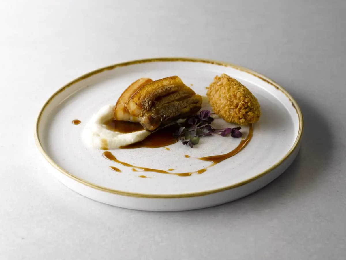 Assiette plate rond barley white porcelaine vitrifiée Ø 26 cm Stonecast Barley - CHURCHILL New