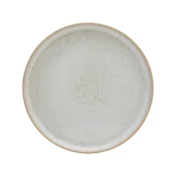 ACCOLADE Assiette plate rond beige grès émaillé Ø 28 cm Sand Outlet