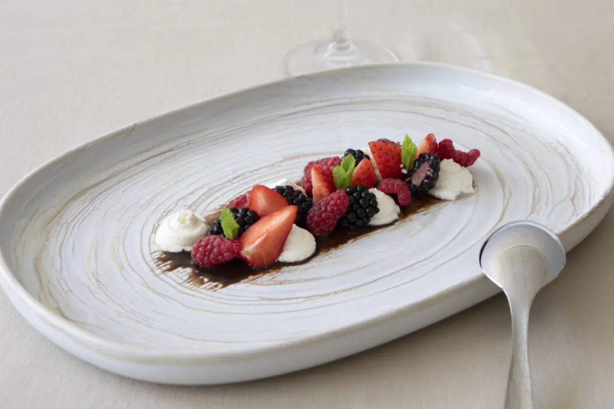 ACCOLADE Assiette plate rond beige grès émaillé Ø 17 cm Aurora Best
