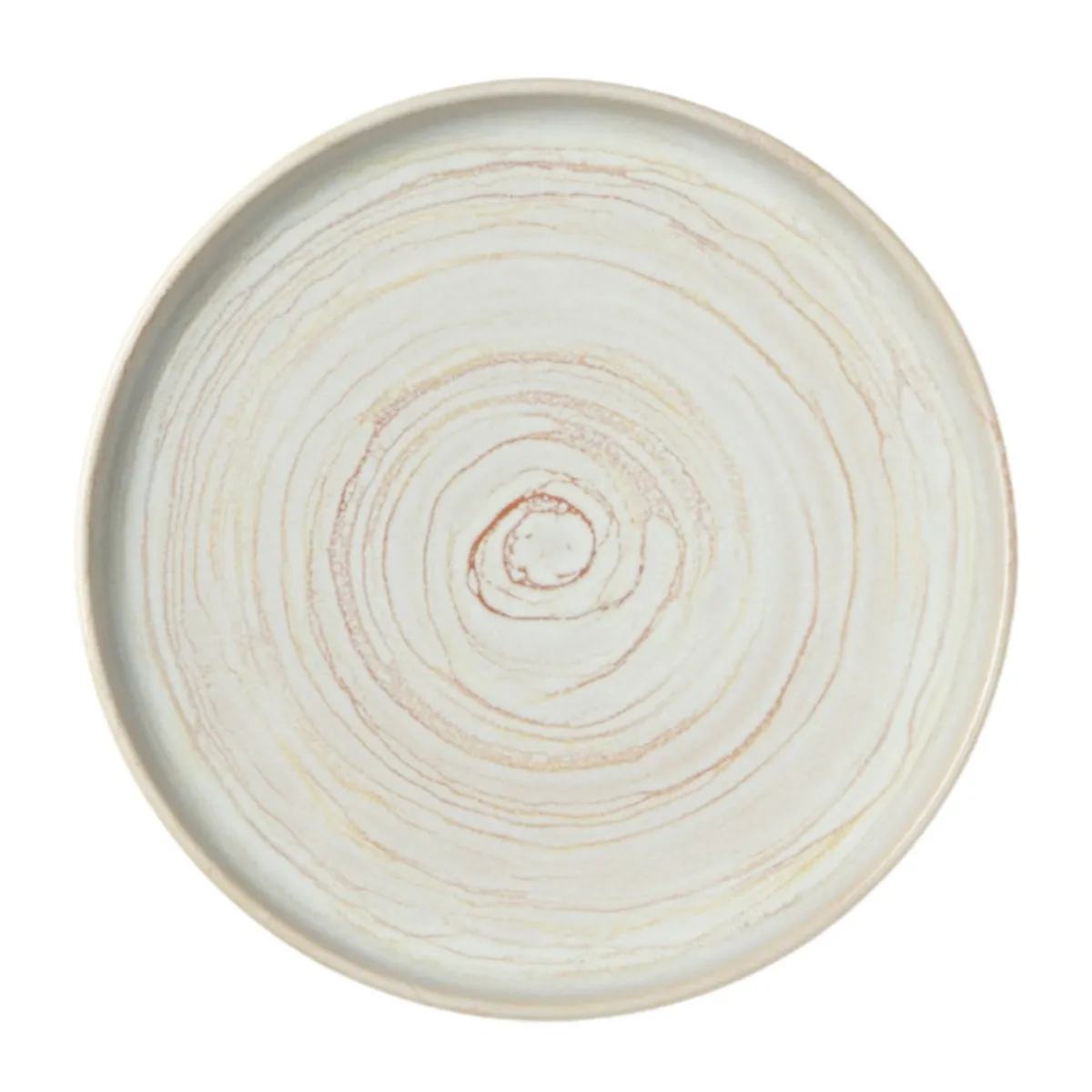 ACCOLADE Assiette plate rond beige grès émaillé Ø 17 cm Aurora Best