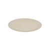 DEGRENNE Assiette plate rond beige grès émaillé Ø 29 cm Bahia