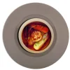 Assiette plate rond beige grès émaillé Ø 26 cm Bahia - DEGRENNE Online