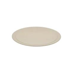 Assiette plate rond beige grès émaillé Ø 26 cm Bahia - DEGRENNE Online