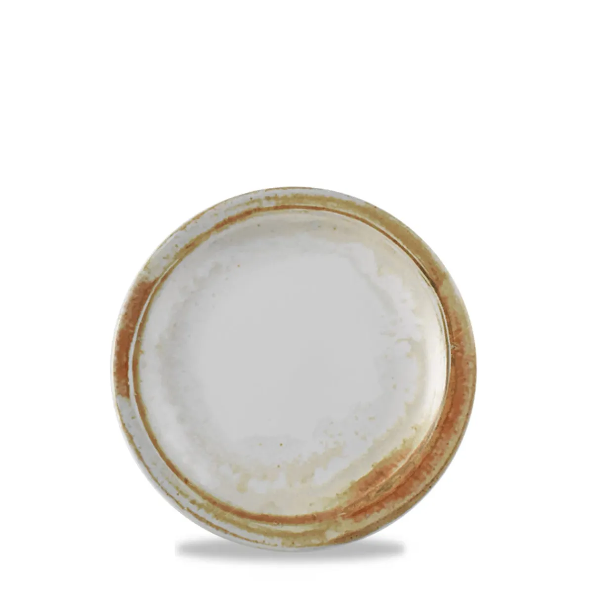 Assiette plate rond beige porcelaine vitrifiée Ø 28 cm Finca Sanstone - DUDSON Clearance