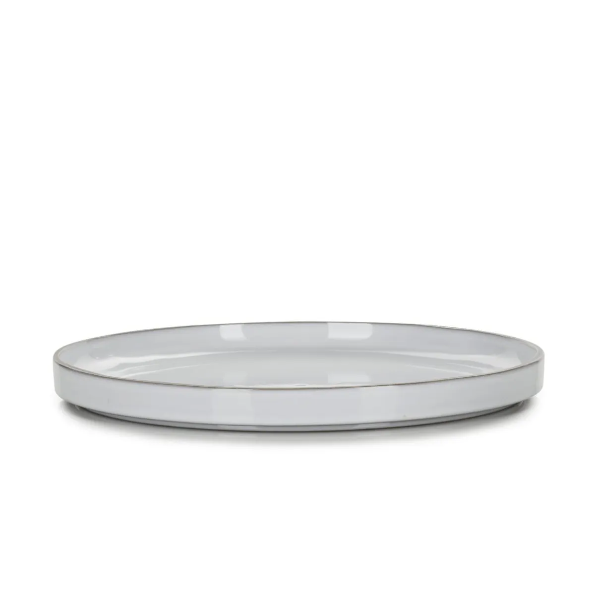 Assiette plate rond blanc cumulus porcelaine culinaire Ø 26 cm Caractère - REVOL Clearance