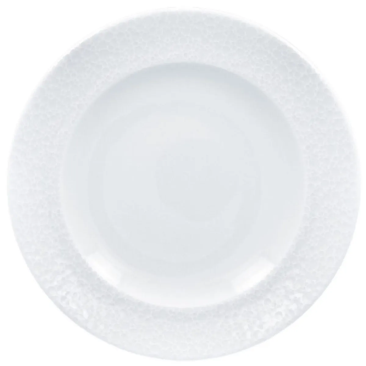 Assiette plate rond blanc porcelaine Ø 20,7 cm Charm - RAK Online