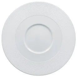 RAK Assiette plate rond blanc porcelaine vitrifiée Ø 28,7 cm Evolution   Discount