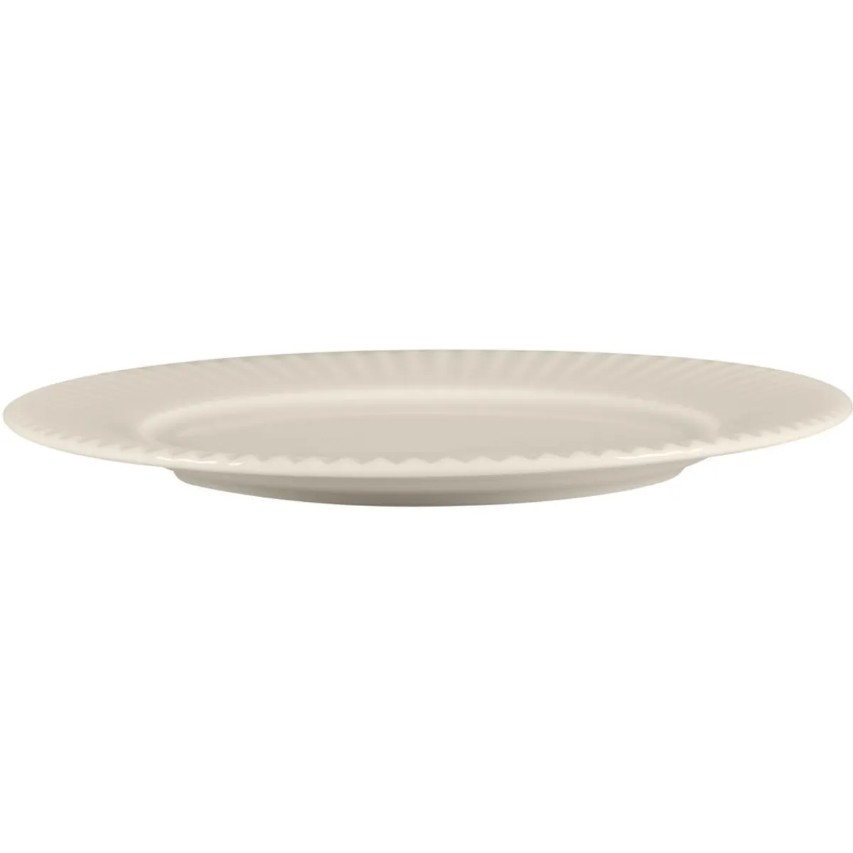 Assiette plate rond blanc porcelaine bone china Ø 16 cm Spectra - RAK Discount