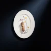 Assiette plate rond blanc porcelaine bone china Ø 32,5 cm Fedra - RAK Best