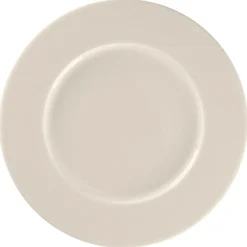 Assiette plate rond blanc porcelaine bone china Ø 32,5 cm Fedra - RAK Best
