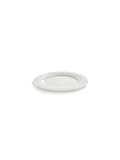 SERAX Assiette plate rond blanc porcelaine bone china Ø 14 cm Nido Discount