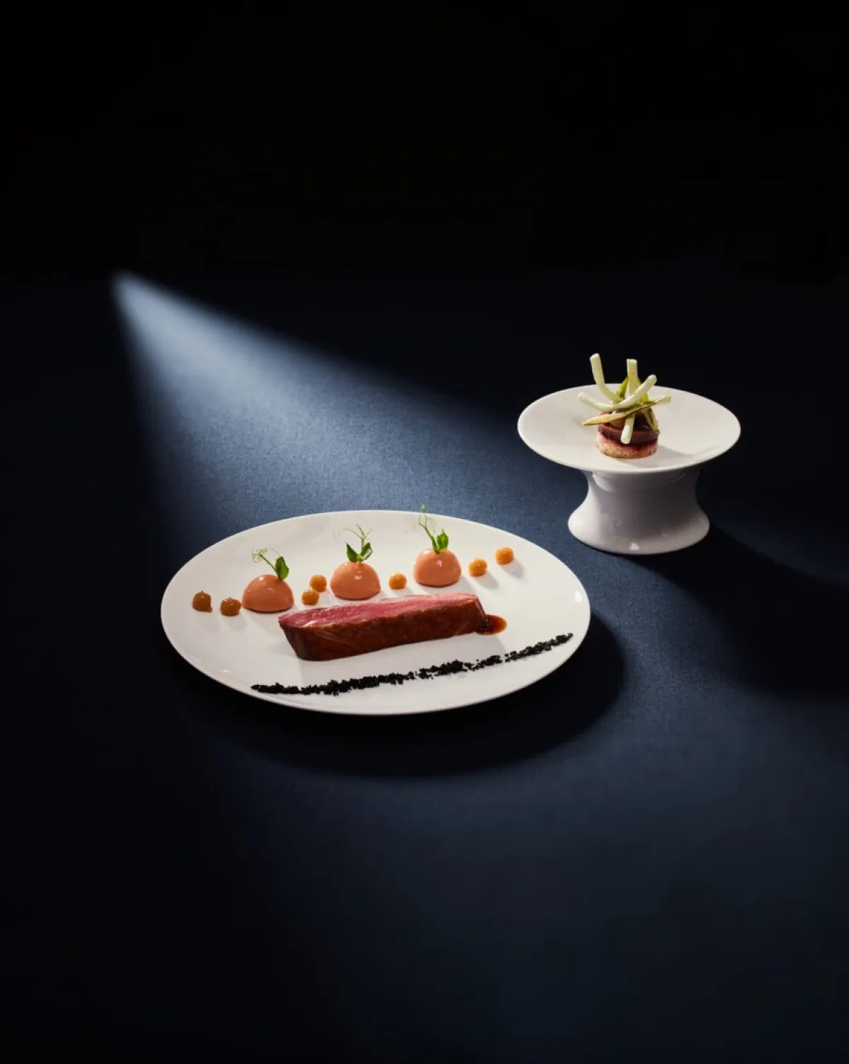 RAK Assiette plate rond blanc porcelaine bone china Ø 17 cm Bravura