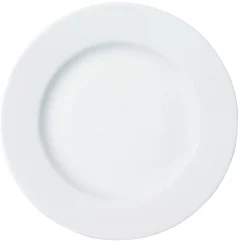 Assiette plate rond blanc porcelaine Ø 26 cm Roma - Aucune Outlet