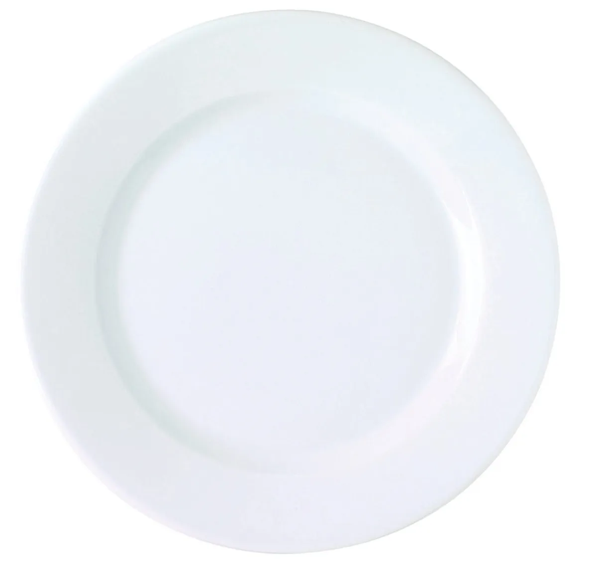 PRO.MUNDI Assiette plate rond blanc porcelaine Ø 21 cm K Sale